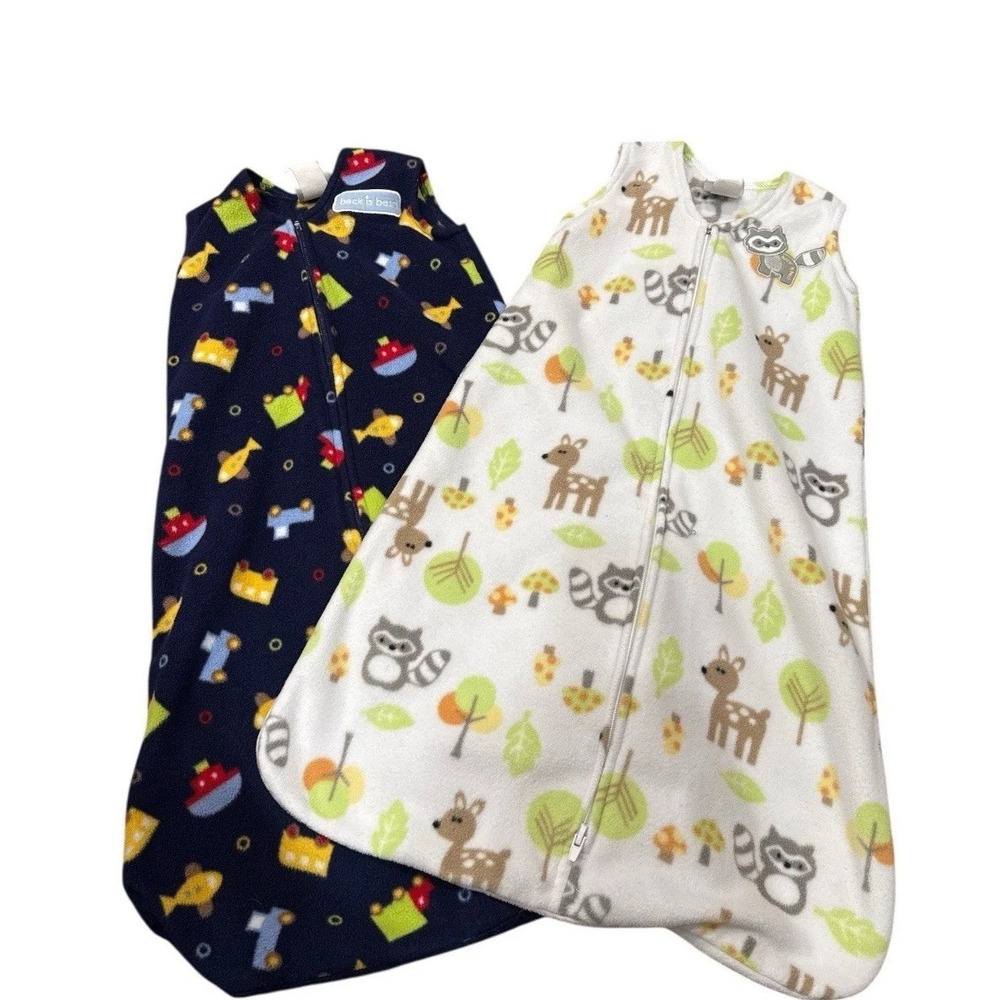 Halo Sleepsack Sleeveless Lot 2 Wearable Blanket Baby Newborn‎ Small 0-6 Months